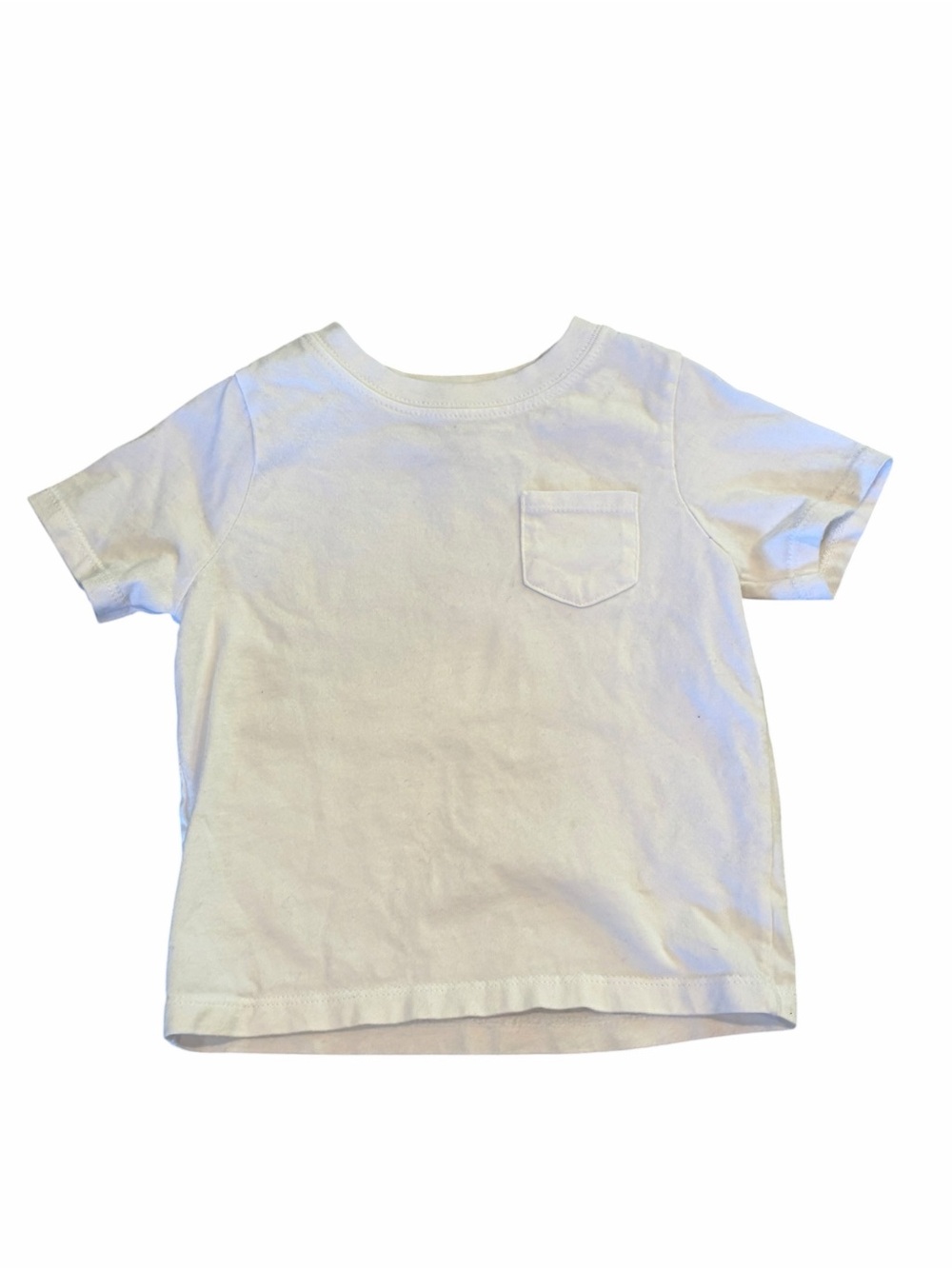 Garanimals Pocket Tee Size 18M White Short Sleeve Baby Shirt